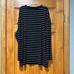 Disturbia Striped Long Sleeve Shirt